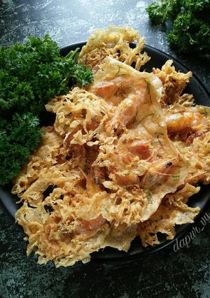 Foto resep PEYEK UDANG RM Padang awet kriuknya