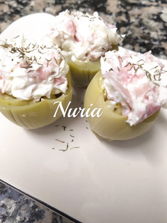 Una foto de Alcachofas rellenas en frío