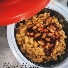 A picture of Achari Macaroni ❦.