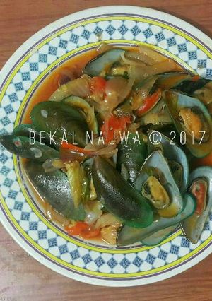 Foto resep Kerang hijau saus padang