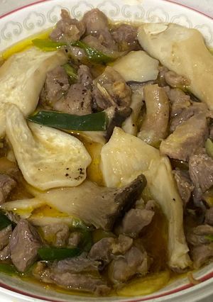 Hình của món Gà hấp xì dầu nhanh gọn.