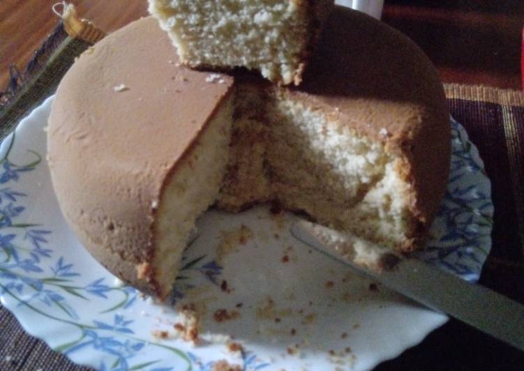 Recipe of Homemade Vanilla Cake