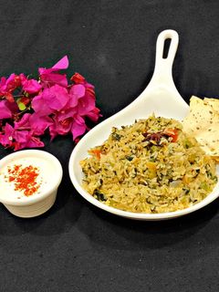मेथी मटर पुलाव (methi matar pulao recipe in Hindi) रेसिपी मुख्य फोटो