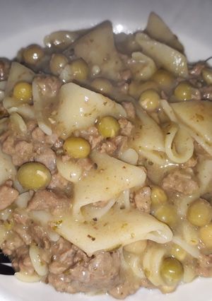 Una foto de Guiso de Carne Picada con Arvejas