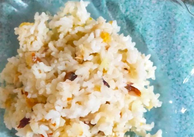 Langkah Mudah untuk Menyiapkan Nasi goreng Kampung murah meriah Anti Gagal