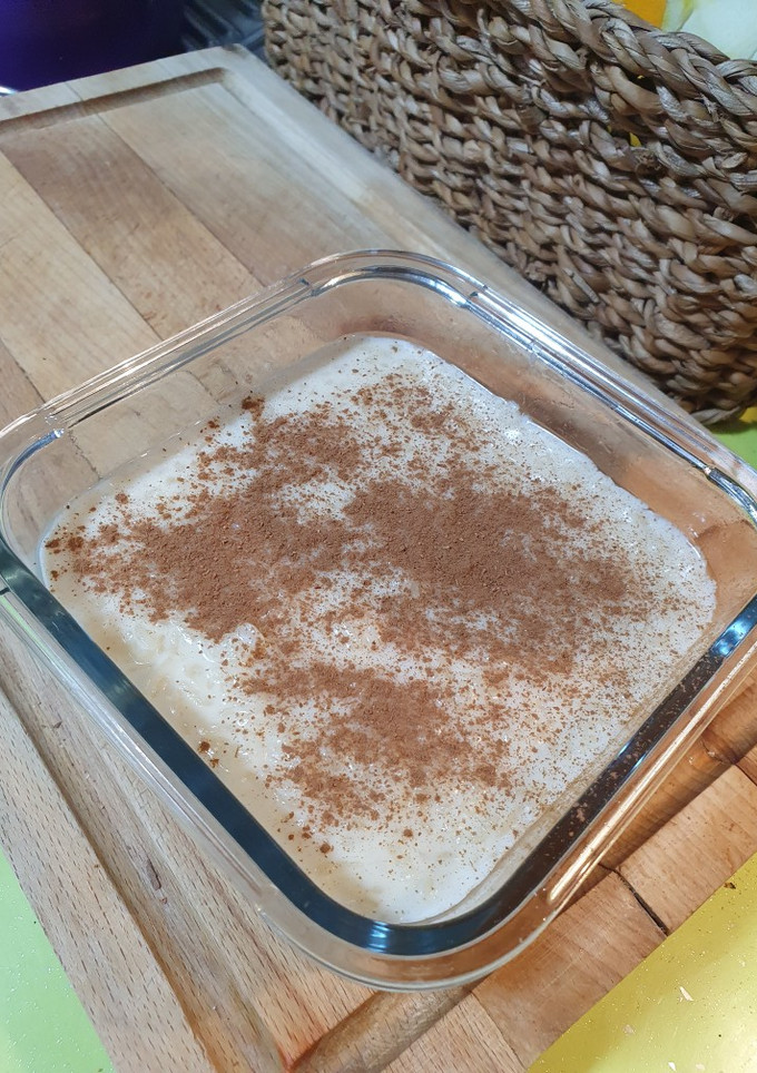 Una foto de Arroz con leche fácil y rico
