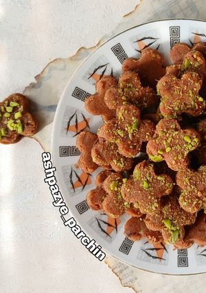 عکسی از دستور شیرینی نخودچی رژیمی 🌸
