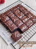 Fudgy Brownies Shiny Crust