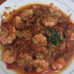 รูปของ Udang bumbu pedas