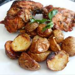 A picture of Spicy Roasted Chicken.