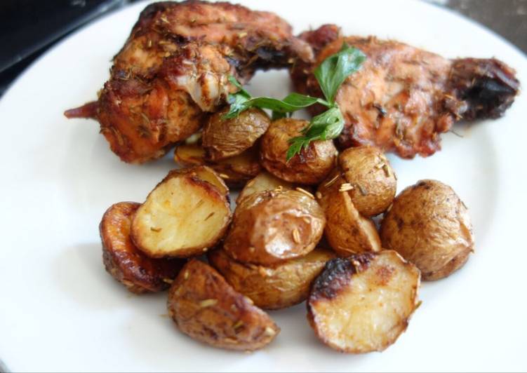 Resep Spicy Roasted Chicken oleh Soraya nafisha - Cookpad