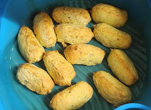 Foto de Pastéis de Bacalhau Crocantes na AirFryer