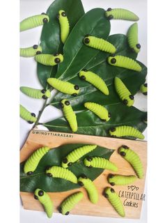 Foto resep Caterpillar Cookies (Kukis Ulat Bulu)