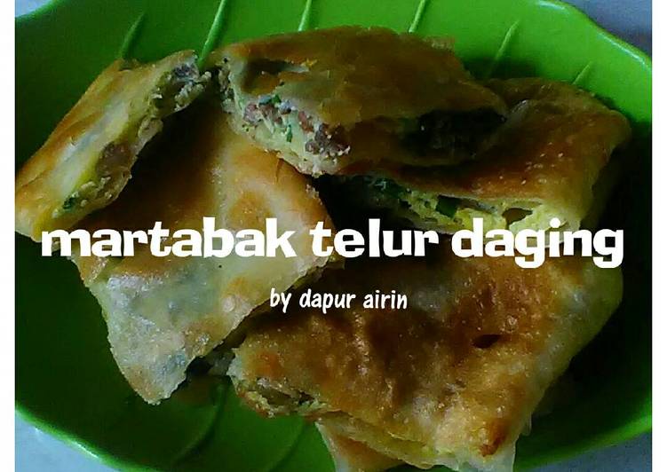 Martabak telur daging