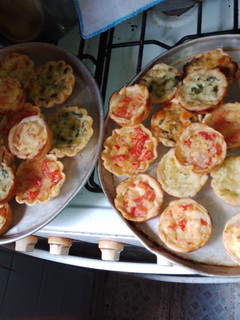 Una foto de Tartaletas saladas