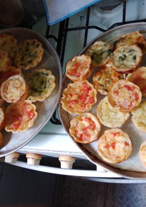 Una foto de Tartaletas saladas