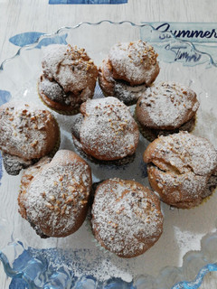 Foto di Muffins con cuore di nutella senza glutine 🧁🍩🍫