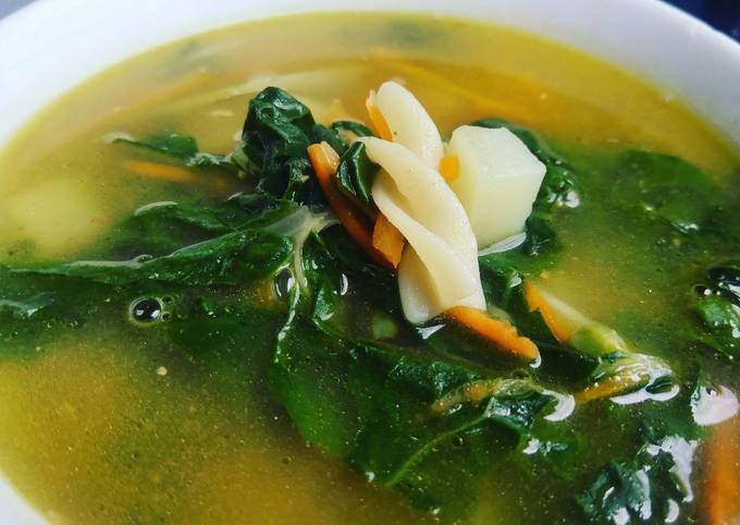 How to Prepare Award-winning Mixed veg soup for cold weather