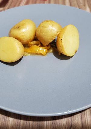 Una foto de Papas de fuego
