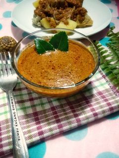 Foto resep Bumbu kacang siomay Bandung