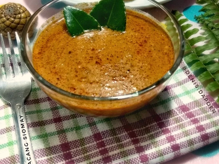 Langkah Mudah untuk Membuat Resep Bumbu kacang siomay Bandung yang Bikin Ngiler Anti Ribet, Mantap