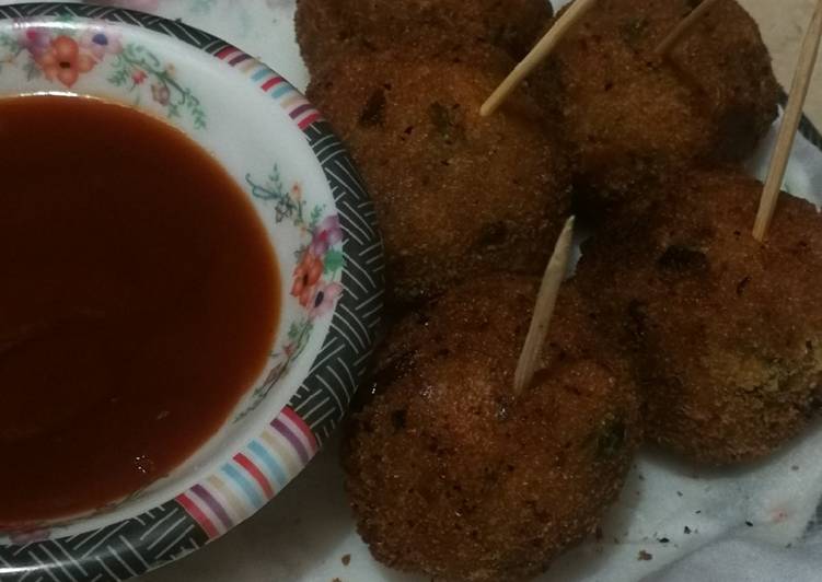 Recipe of Homemade Potato ball lulipop