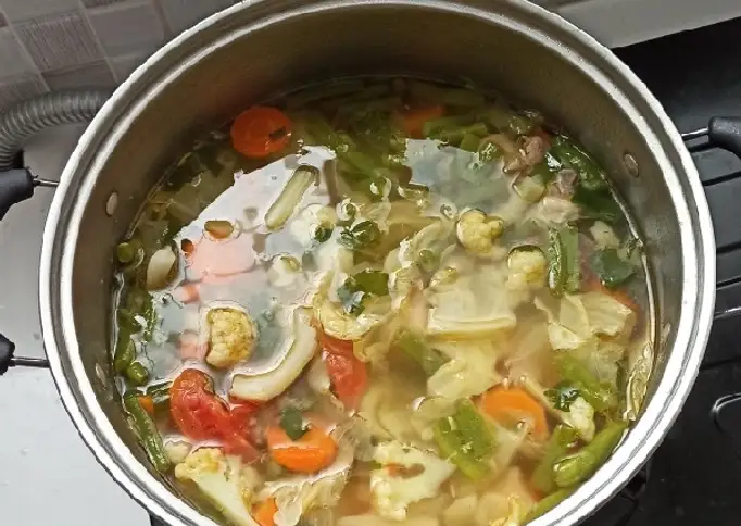 Sup Ayam Kol Wortel Buncis Burkol