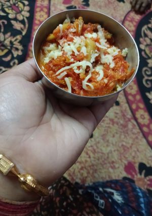 গাজরের হালুয়া(gajorer halua recipe in Bengali) রেসিপির প্রধান ছবি