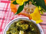পালং পনির (palak paneer recipe in Bengali)