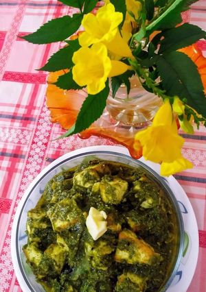 পালং পনির (palak paneer recipe in Bengali) রেসিপির প্রধান ছবি
