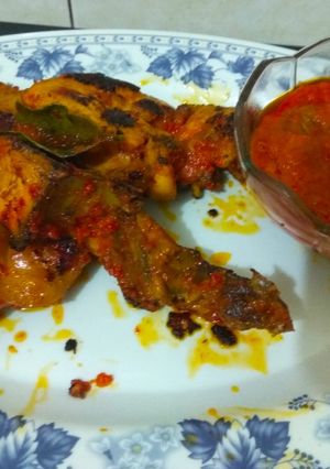 Foto resep Ayam bakar merah