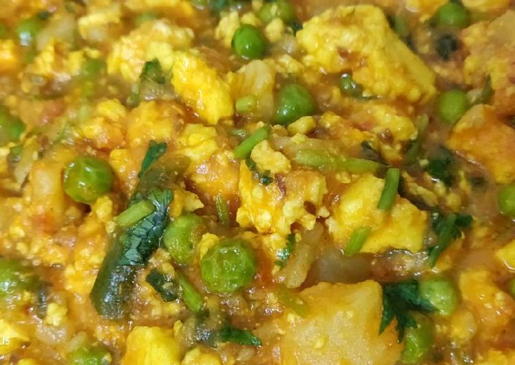 Recipe of Chenna Matar Tarkari