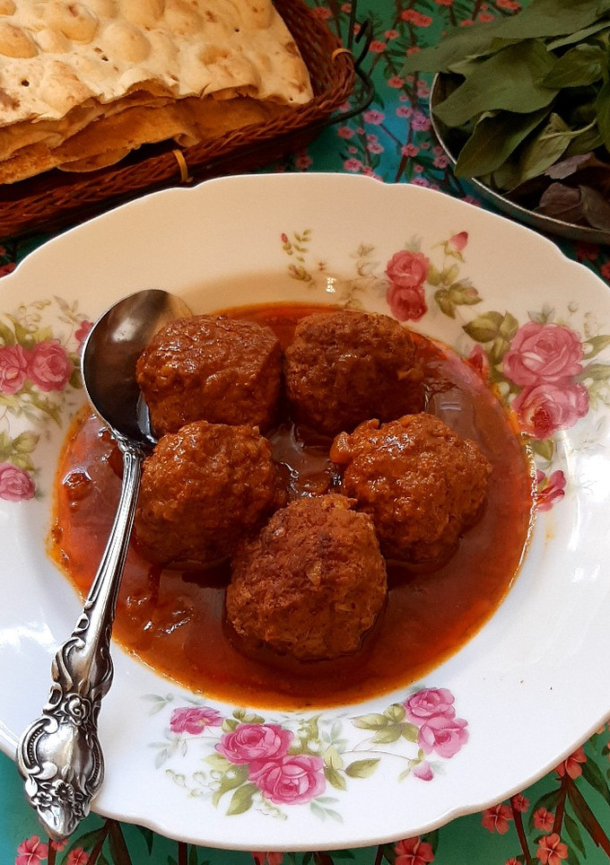 عکسی از دستور شفته سماق کاشان