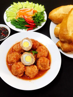 Hình của món Xíu Mại Viên Trứng Cút.