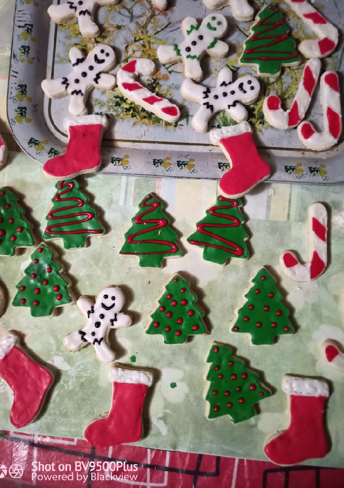Una foto de Galletitas navideñas fáciles