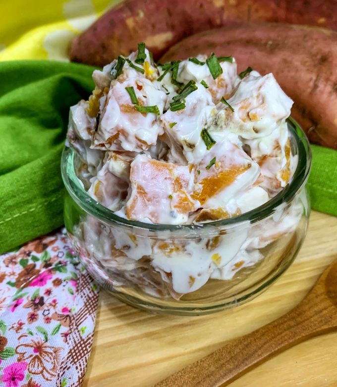 Foto di Insalata di patate dolci