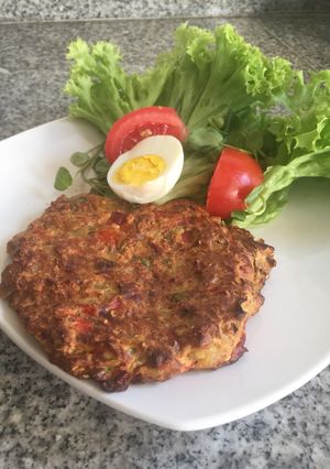 Una foto de Hamburguesas berenjena