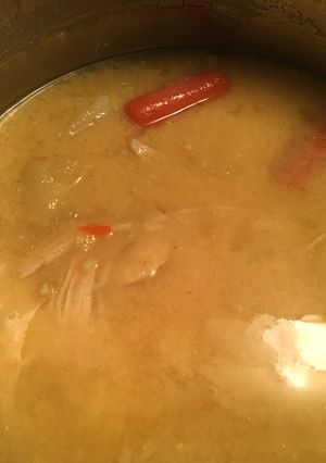 A picture of Hangover Chicken Soup.
