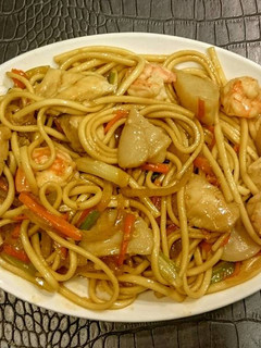 台式海鮮炒麵 的食譜成品照片