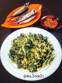 Foto resep Tumis Daun Kasbi & Bunga Pepaya