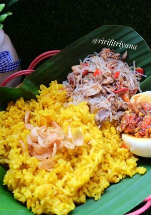 Foto resep “Nasi Kuning Gorontalo (tanpa Santan)”