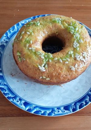Una foto de Budín de Kiwanos y Frutas Secas