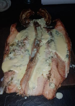 Una foto de Tararira al roquefort