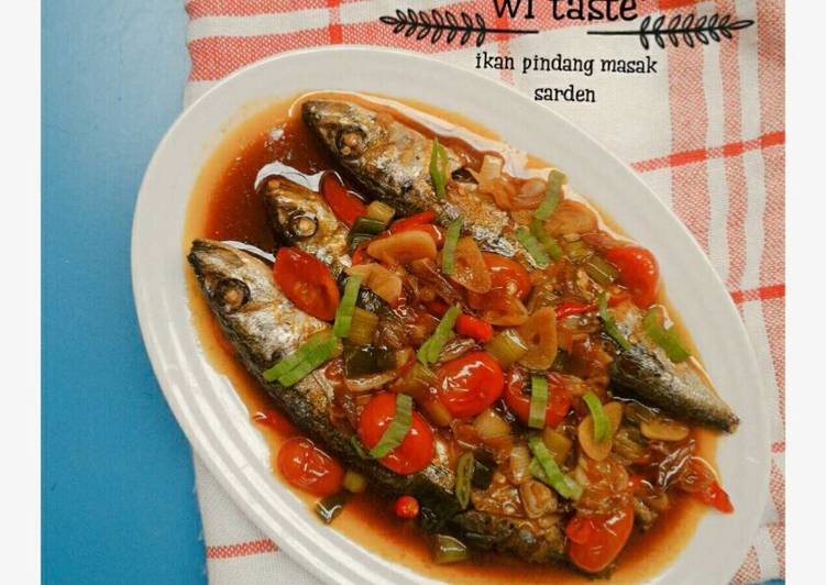 Ikan pindang masak sarden