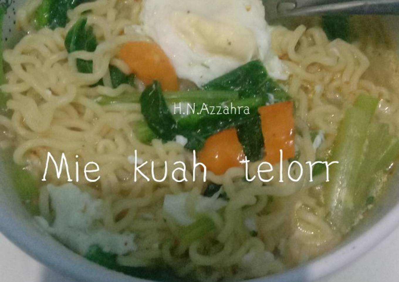 Mie kuah telor
