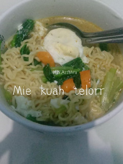 Foto resep Mie kuah telor