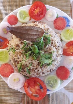 A picture of Masoor Pulav.