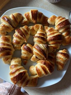 Una foto de Mini cruasanes de Nutella