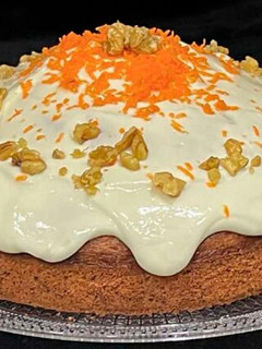 Una foto de Tarta de zanahoria sin gluten