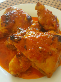 Foto resep Ayam Panggang Bumbu Rujak